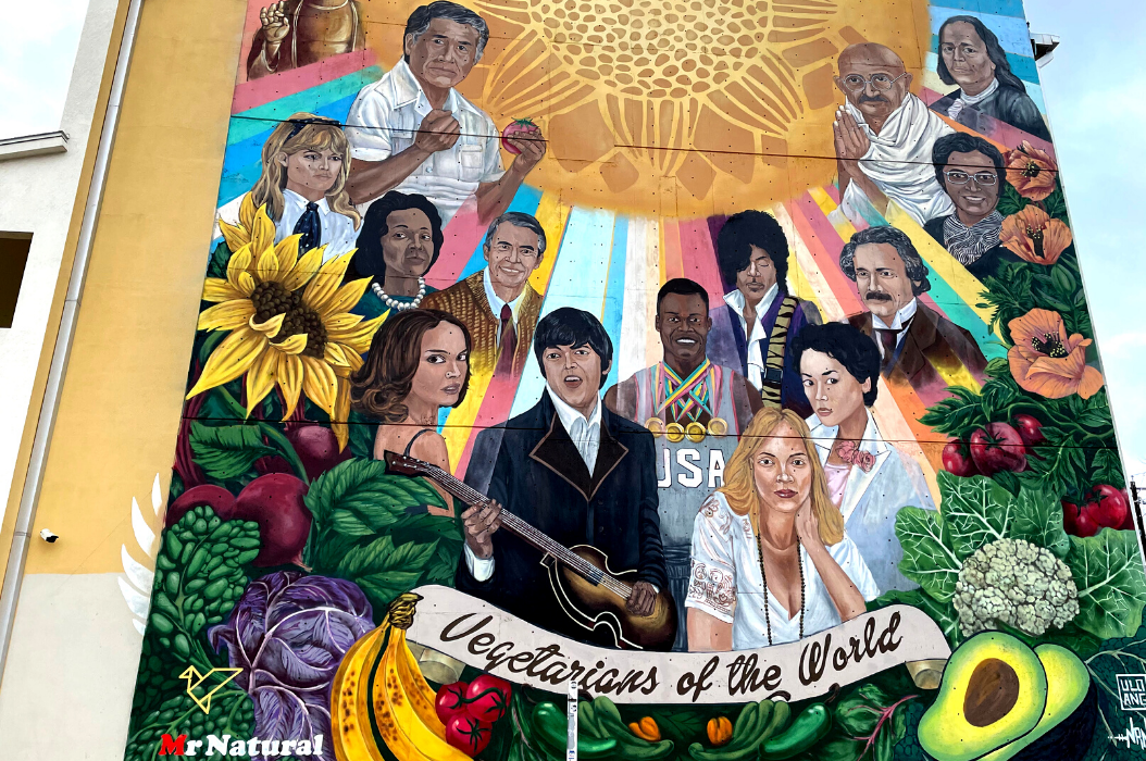 Vegetarians Of the World Austin's Best Murals with a Message Heywood Hotel Boutique Hotel Austin