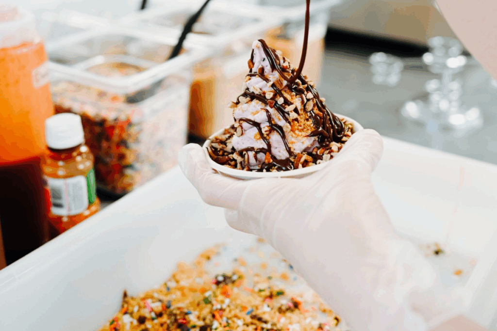 Zed's ice cream in Austin, Texas