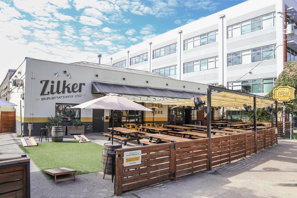 Zilker Brewing in East Austin near the Heywood Hotel