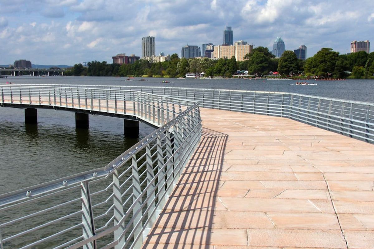 Ann and Roy Butler Boardwalk in East Austin, TX