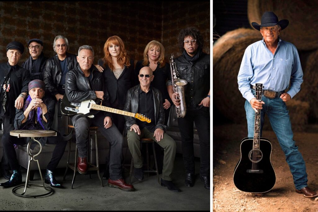 Two music icons are coming to Austin in April: Bruce Springsteen & The E-Street Band, and George Strait.
