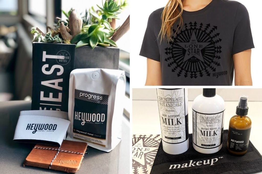 Heywood Hotel gifts.