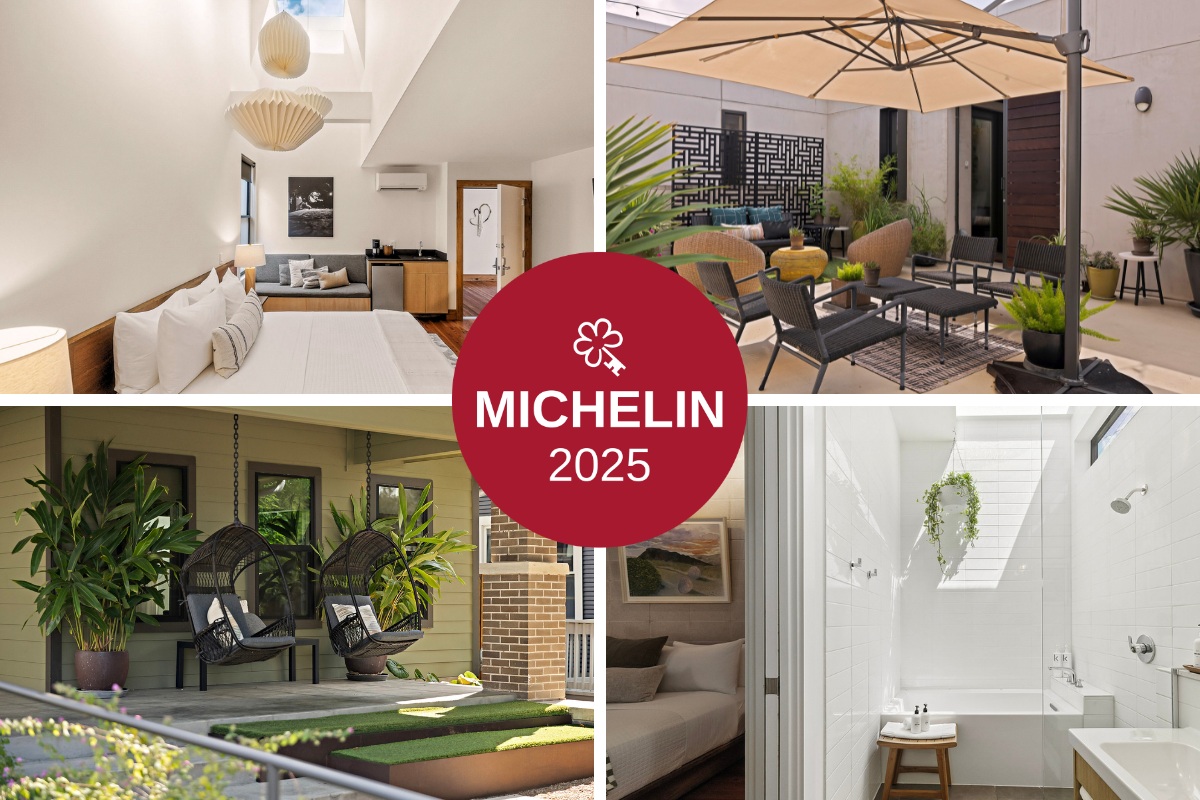 The Heywood Hotel is a One Key Michelin Hotel in Austin, Texas. Perfectly located for SXSW.