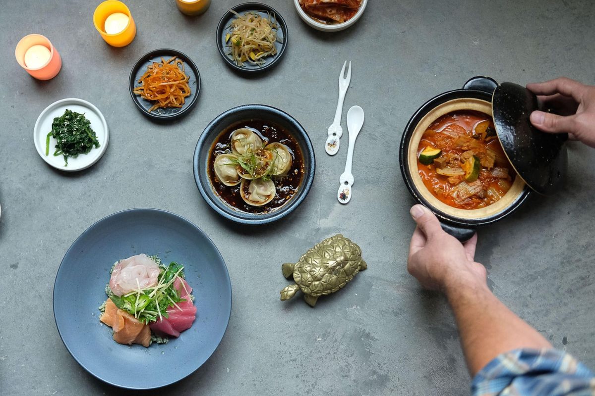 Oseyo Korean-American kitchen in East Austin, Austin TX