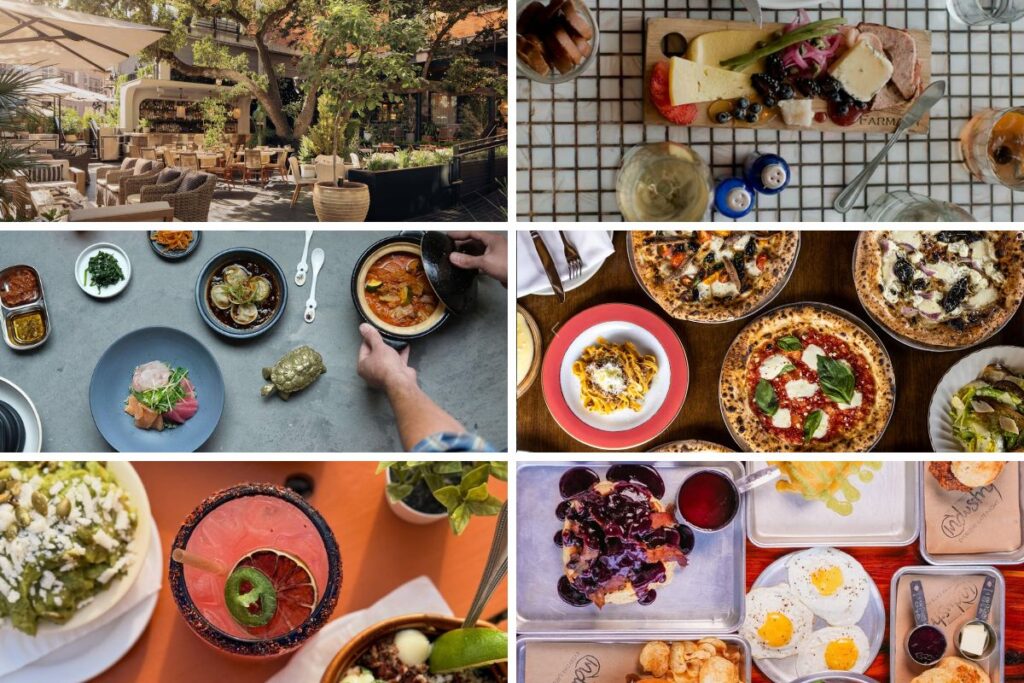 Available restaurants to choose from for the Austin Summer Fun package