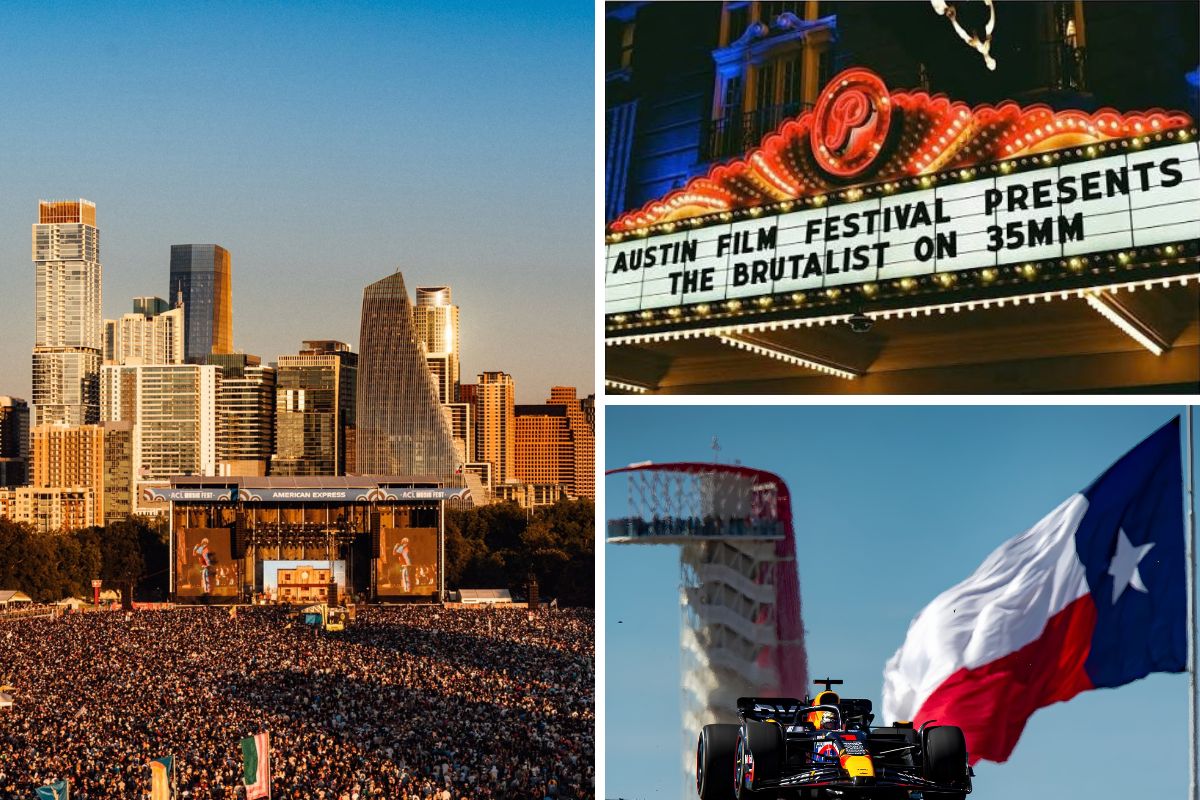Things to Do in Austin in October - ACL Fest, Austin Film Festival, Formula 1